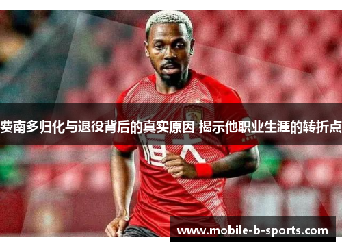 费南多归化与退役背后的真实原因 揭示他职业生涯的转折点 费南多归化与退役背后的真实原因 揭示他职业生涯的转折点